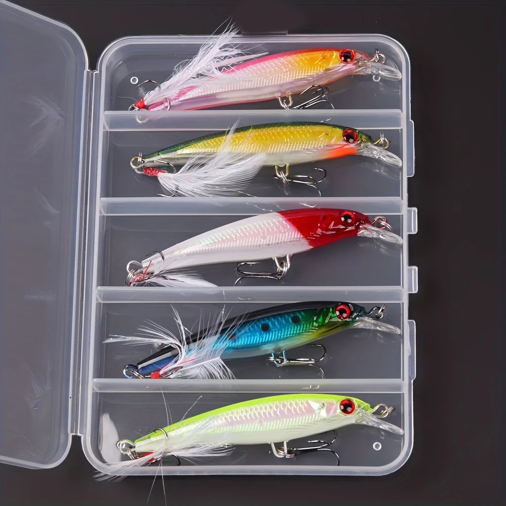 Fishing Hook Box - Lazer 3D Gözlü Biyonik Minnow Balık