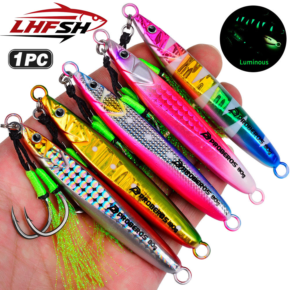 Fishing Hook Treble - LHFSH Işıklı Metal Jig Balıkçılık Yemleri