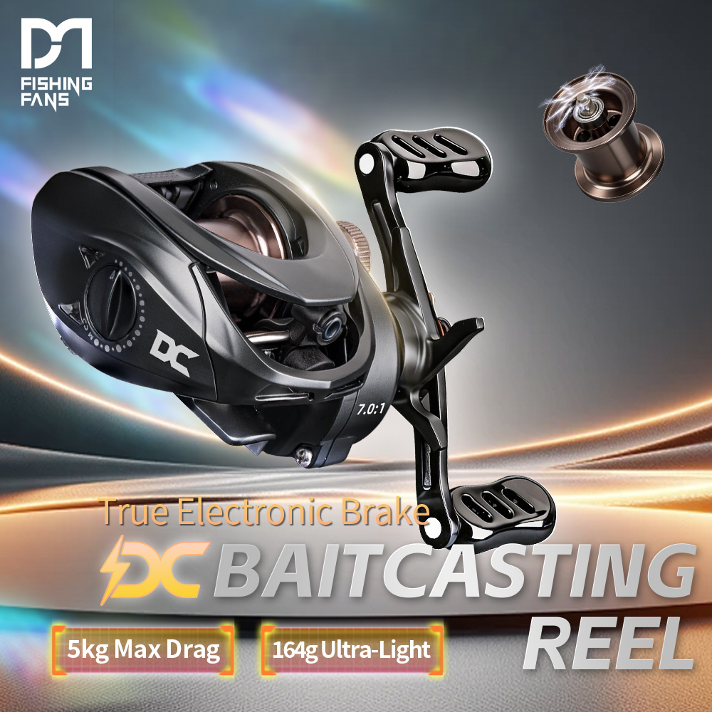 Kastking Reel Zephyr - FISHINFANS C1Dc Baitcasting Balıkçılık Makarası Uzun