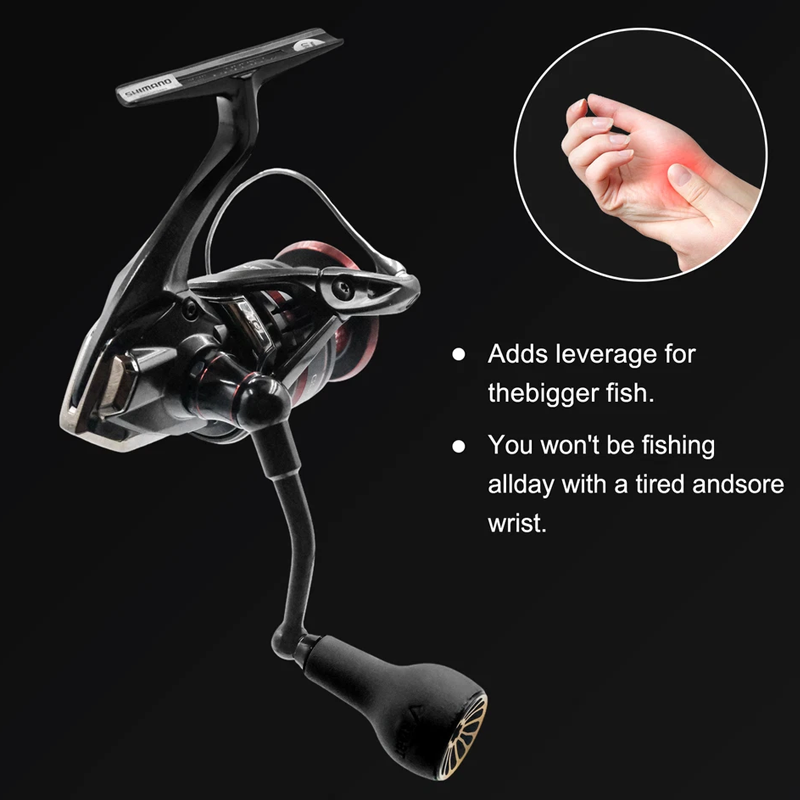 63mm Döner Kulp, TPE Siyah Top - Daiwa Reel Fuego incelemesi ve fiyatı