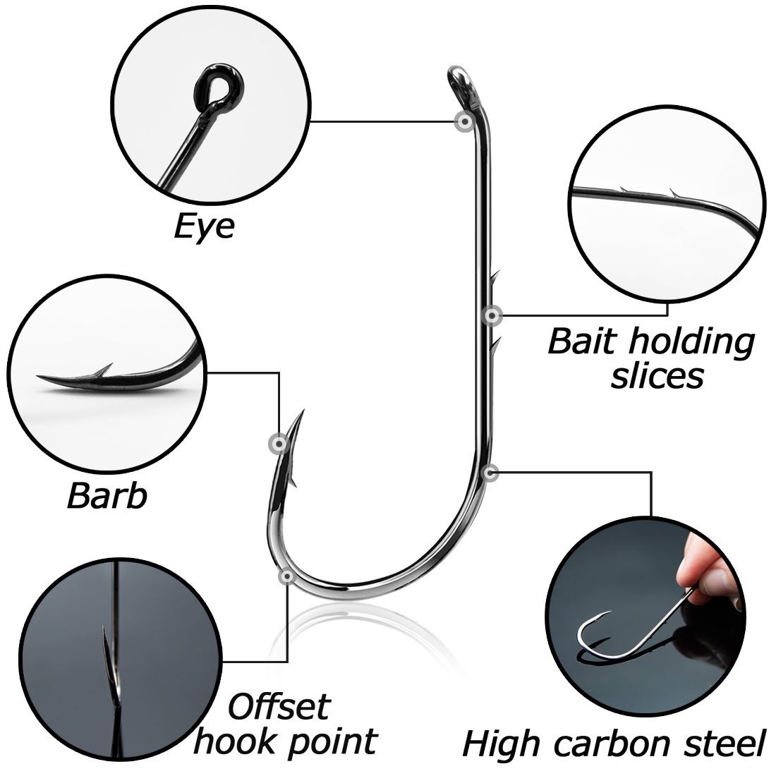 9 KM Baitholder Balıkçılık Kan - Fishing Hook Circle incelemesi ve fiyatı
