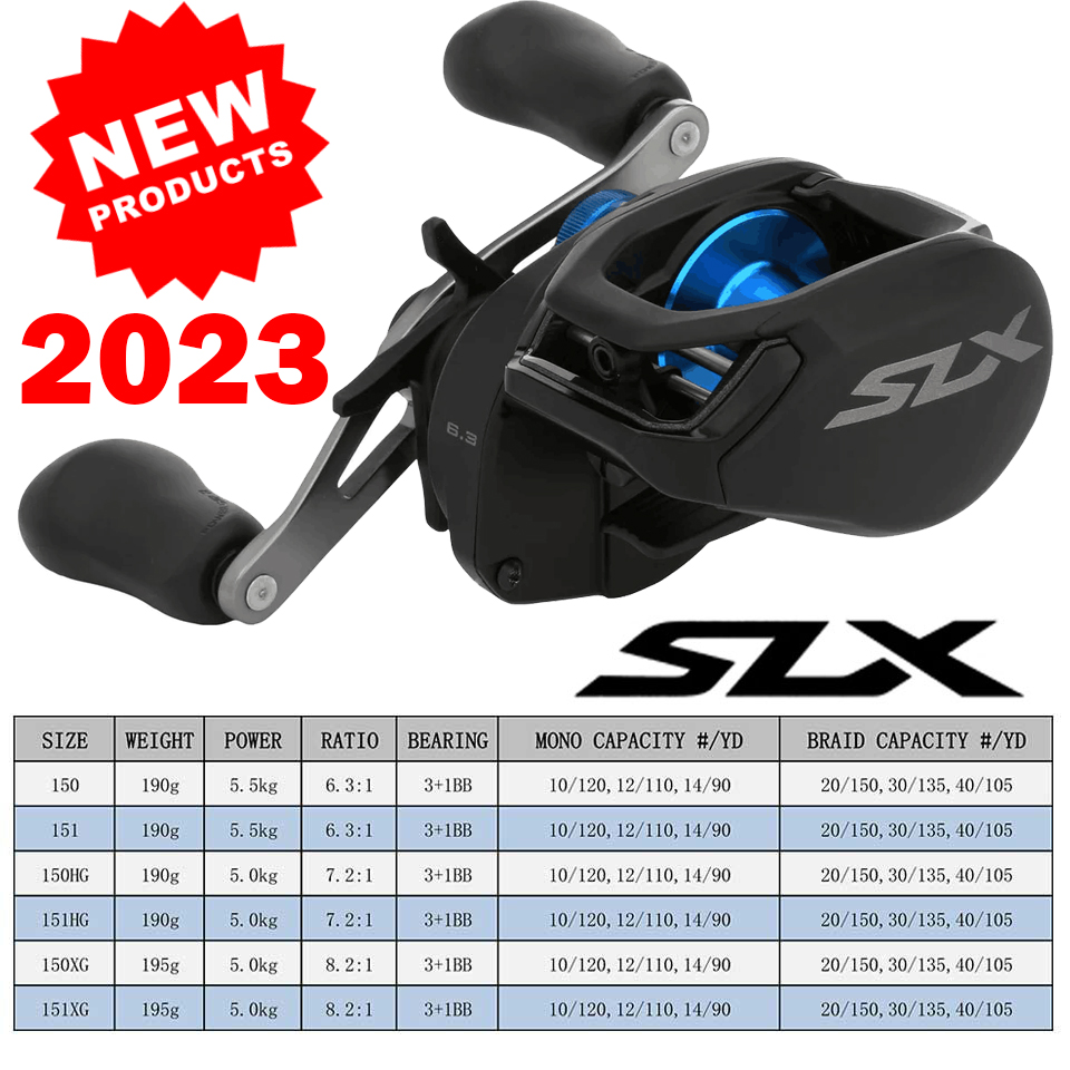 SHIMANO Baitcasting Reel SLX D - Shimano Reel Stradic incelemesi ve fiyatı