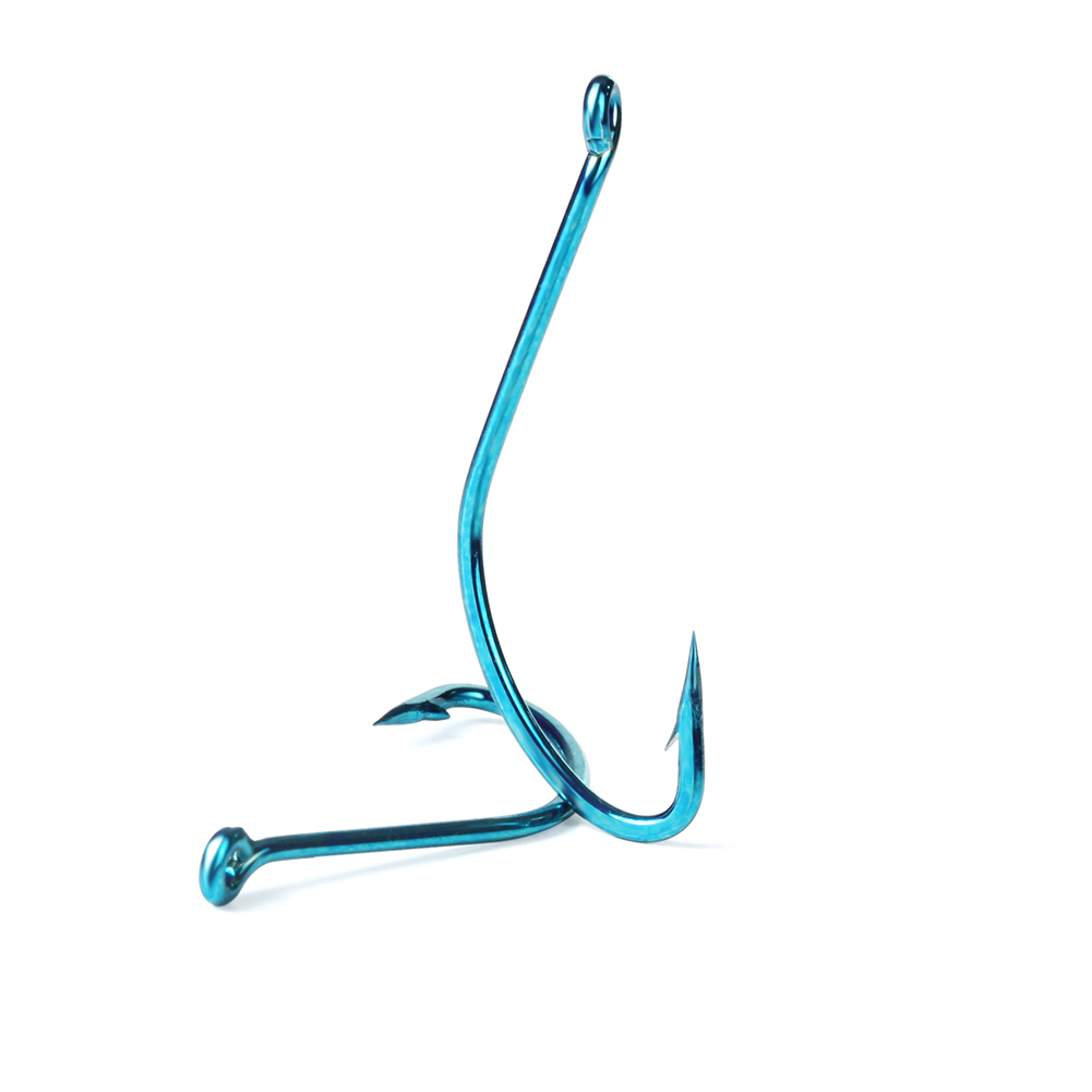 10 adet 2 #-15 # mavi yüksek k - Fishing Hook Circle incelemesi ve fiyatı