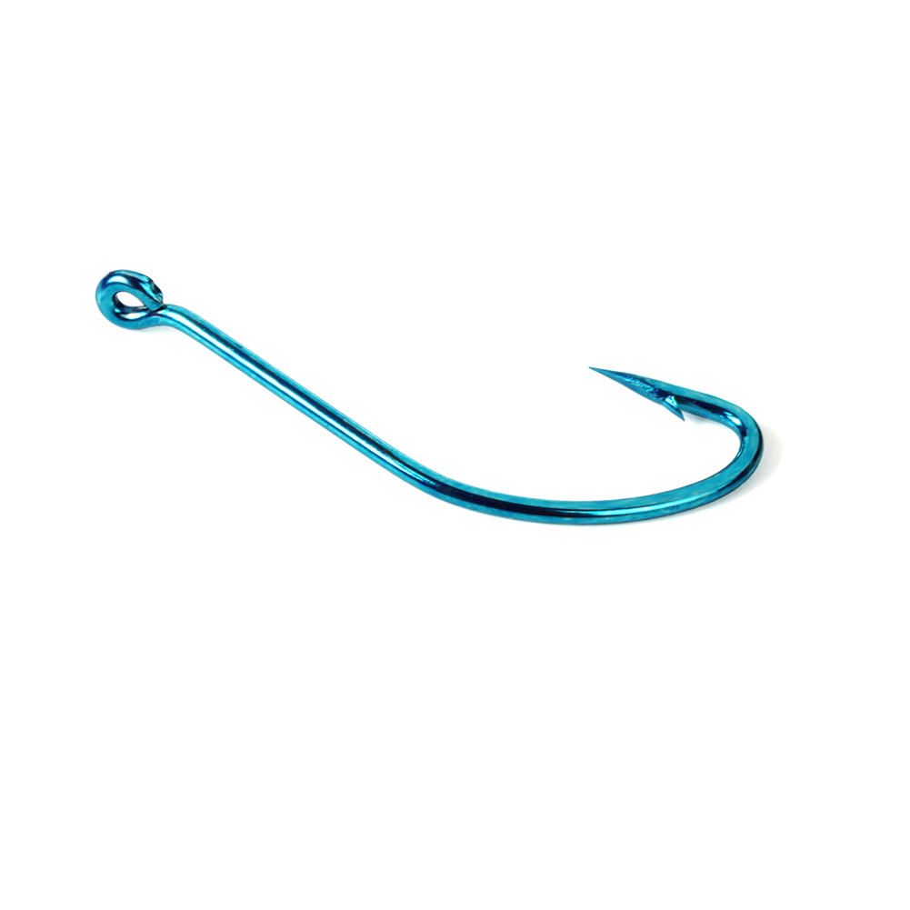 10 adet 2 #-15 # mavi yüksek k - Fishing Hook Circle incelemesi ve fiyatı