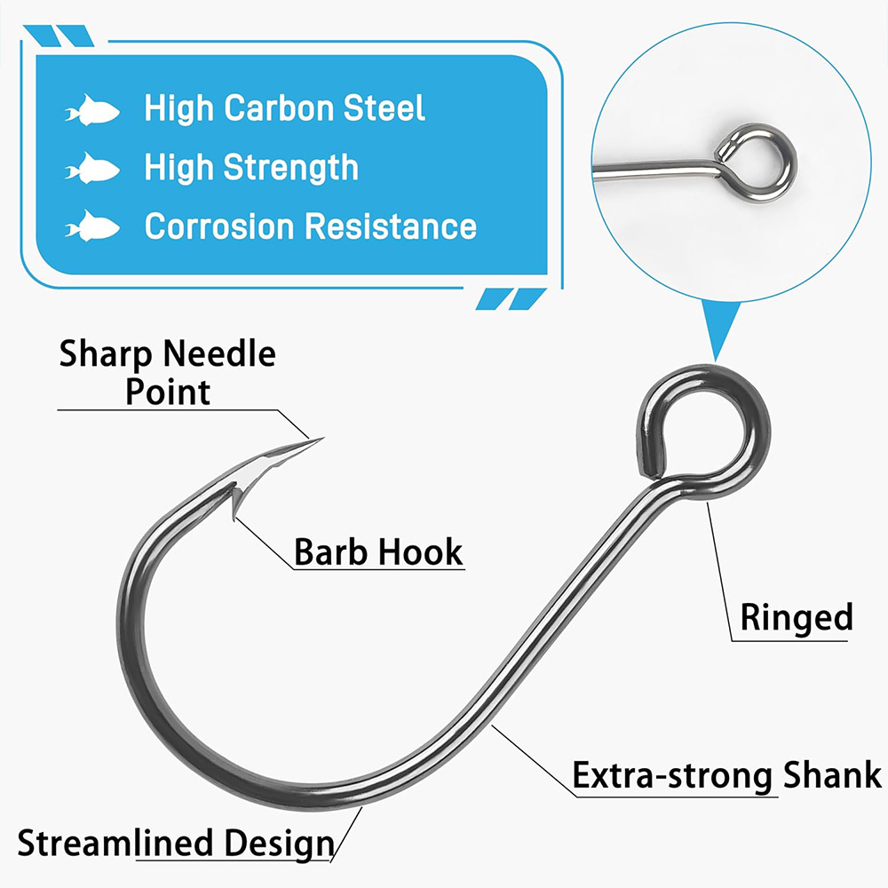 70 adet Balıkçılık Inline Tek  - Fishing Hook Circle incelemesi ve fiyatı