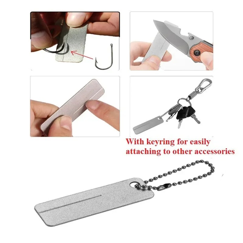 Mini Elmas Bileme Taşı Anahtar - Fishing Hook Sharpener incelemesi ve fiyatı