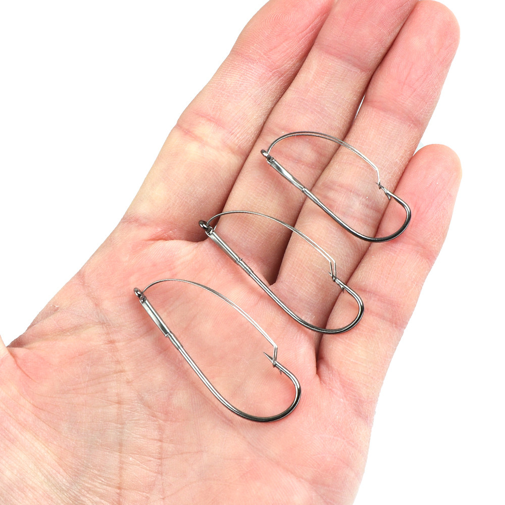 10 adet/kutu Balıkçılık Tuhaf  - Fishing Hook Weedless incelemesi ve fiyatı